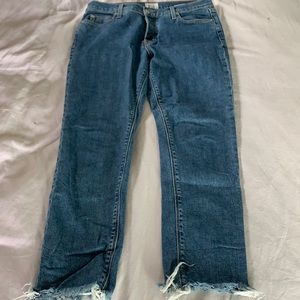 Hudson Frayed hem jeans